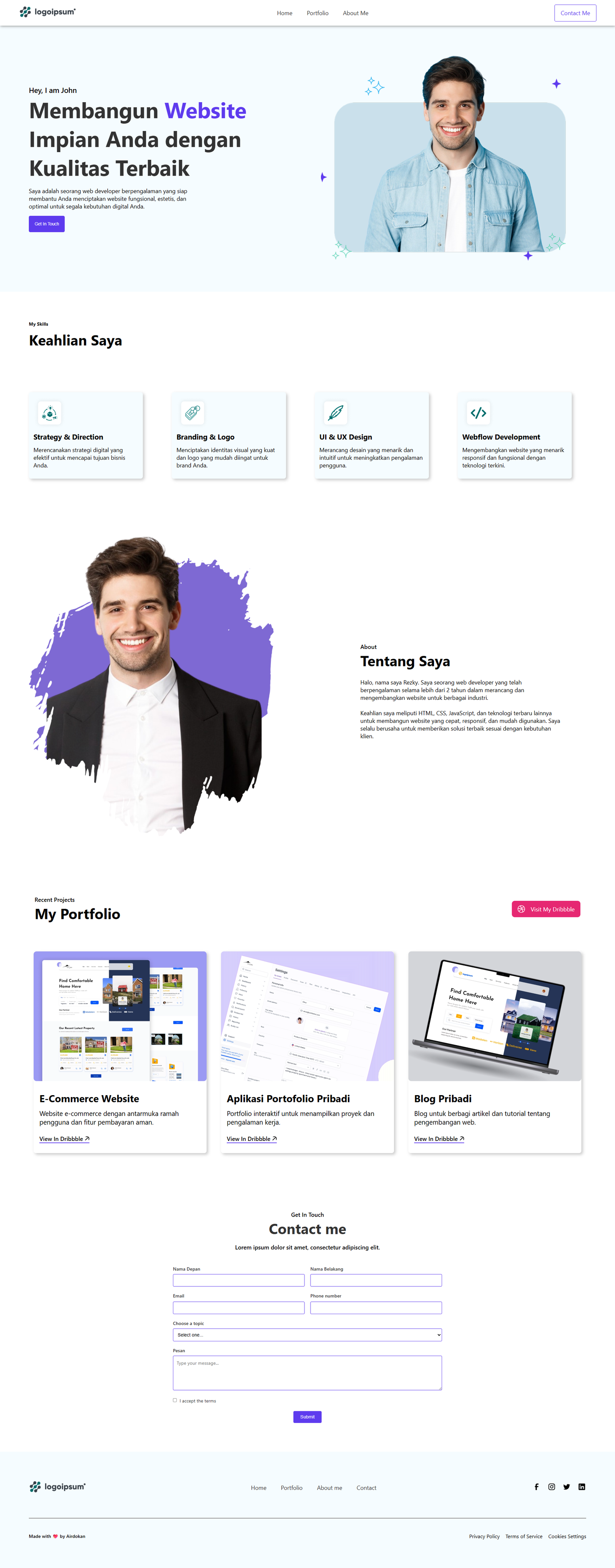 Slicing Web Portfolio