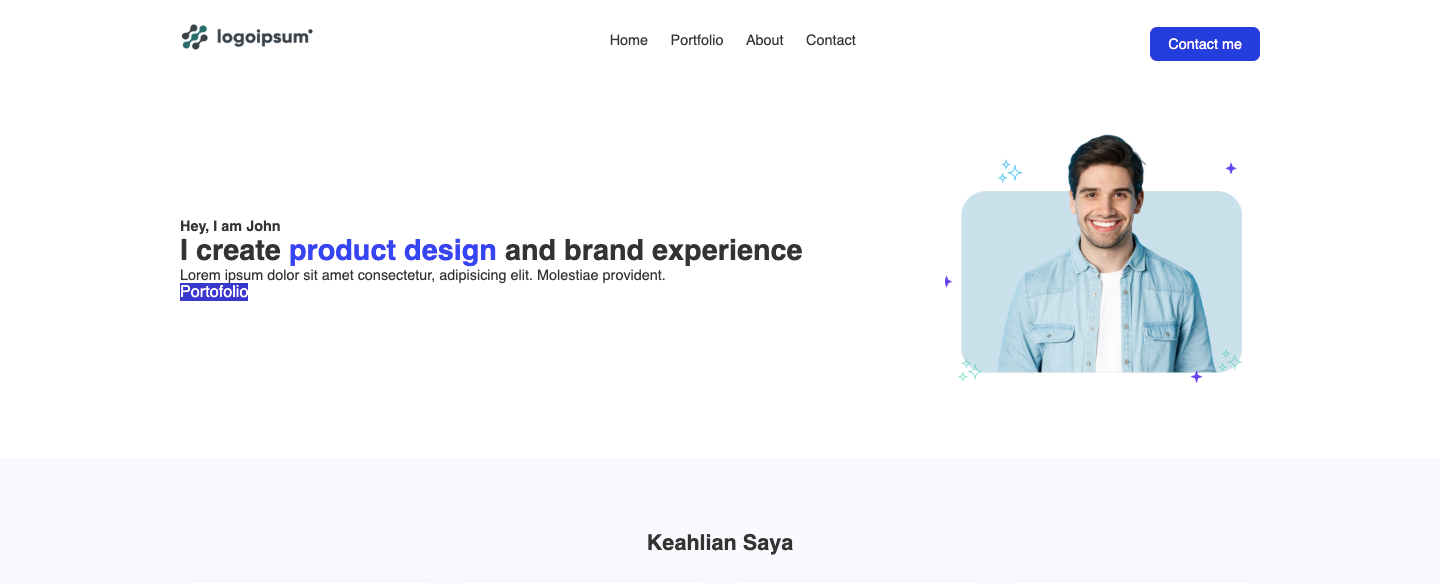 Slicing Web Portfolio