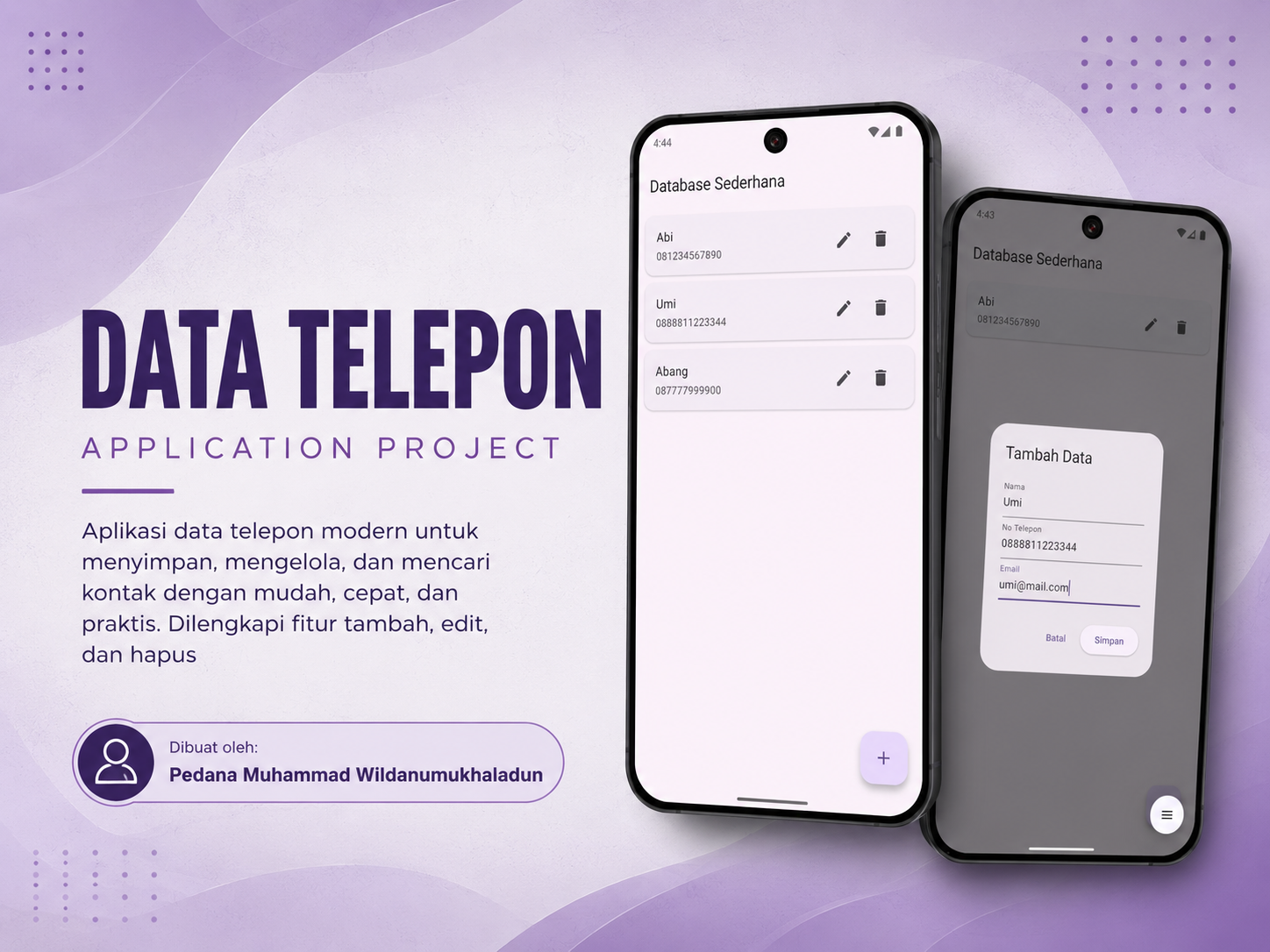 Contact App